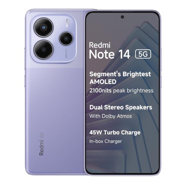 Redmi Note 14 5G 8GB + 256GB, Phantom Purple