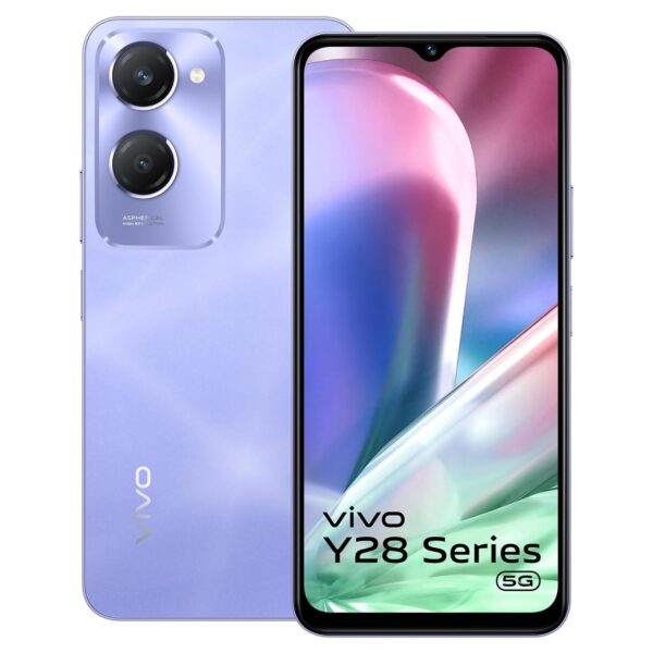 Vivo Y28s 5G (Twinkling Purple, 8GB RAM, 128GB Storage)