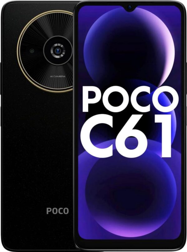 poco c61 4g 6/128 Diamond Dust Black