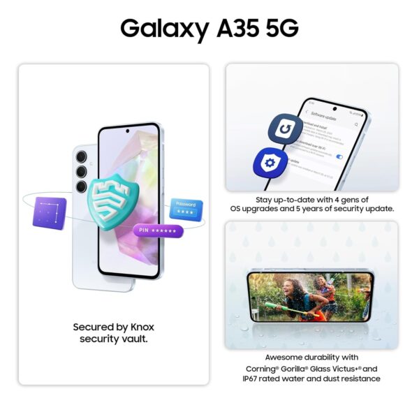 Galaxy A35 5G 8GB/256GB Awesome Iceblue - Image 7