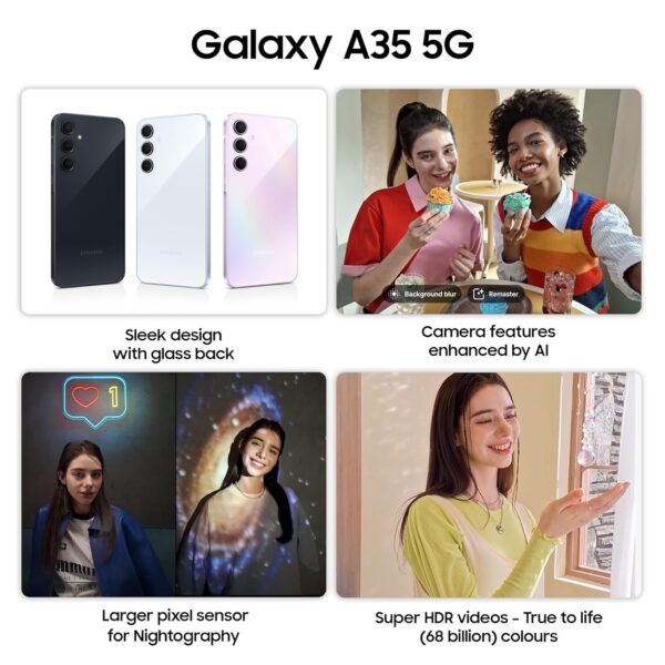 Galaxy A35 5G 8GB/256GB Awesome Iceblue - Image 5