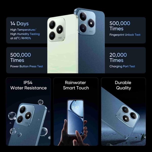 Realme C63 4G 4GB+128GB Leather Blue - Image 4