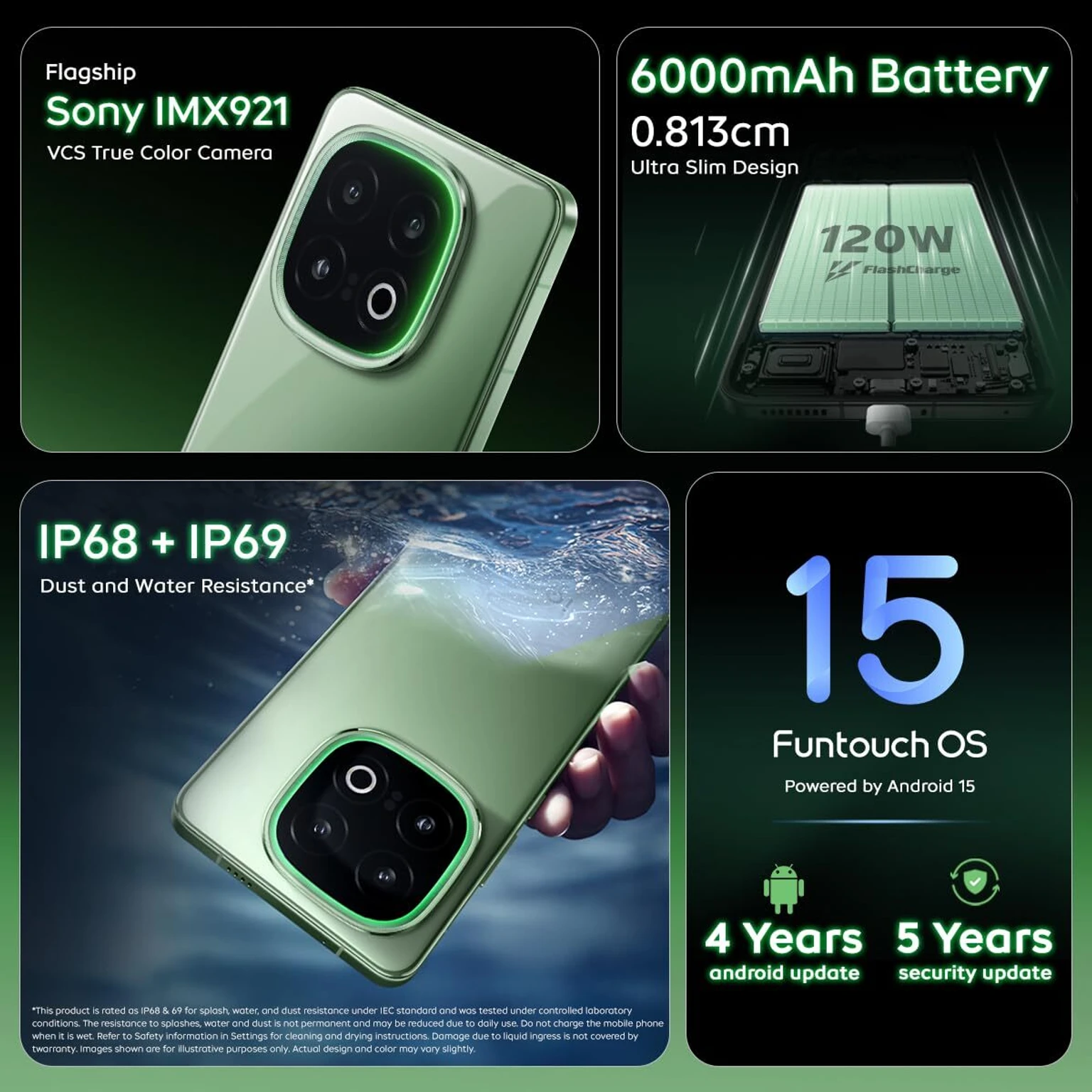 iQOO 13 12GB+256GB Ace Green - Image 4
