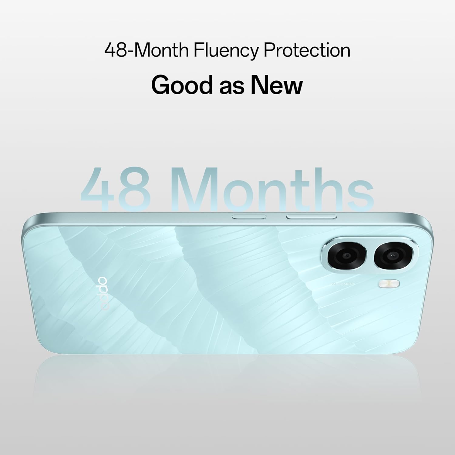 Oppo A6x 4g 4 +64GB Ice Blue - Image 3