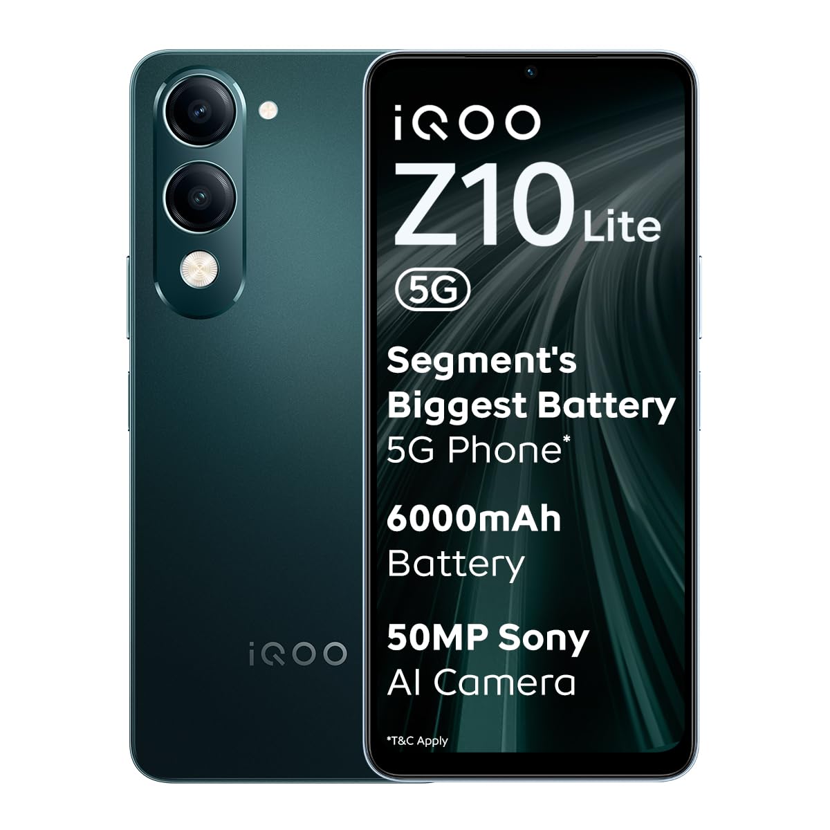 iQOO Z10 Lite 5G 8GB+256GB Cyber Green