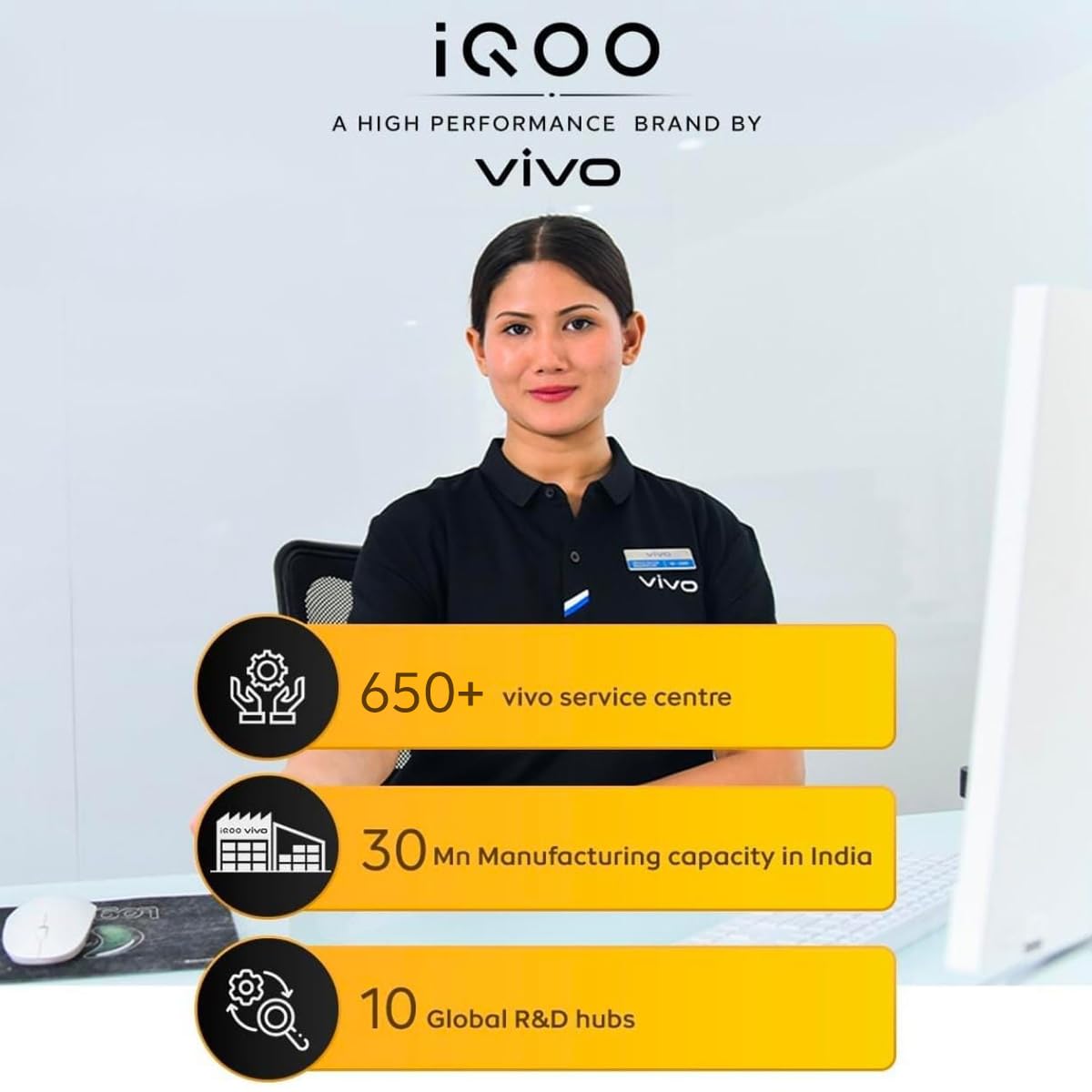 iQOO Neo 10R 8GB+256GB Raging Blue - Image 4