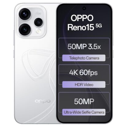 Oppo Reno 15 5g 12+512 Glacier White