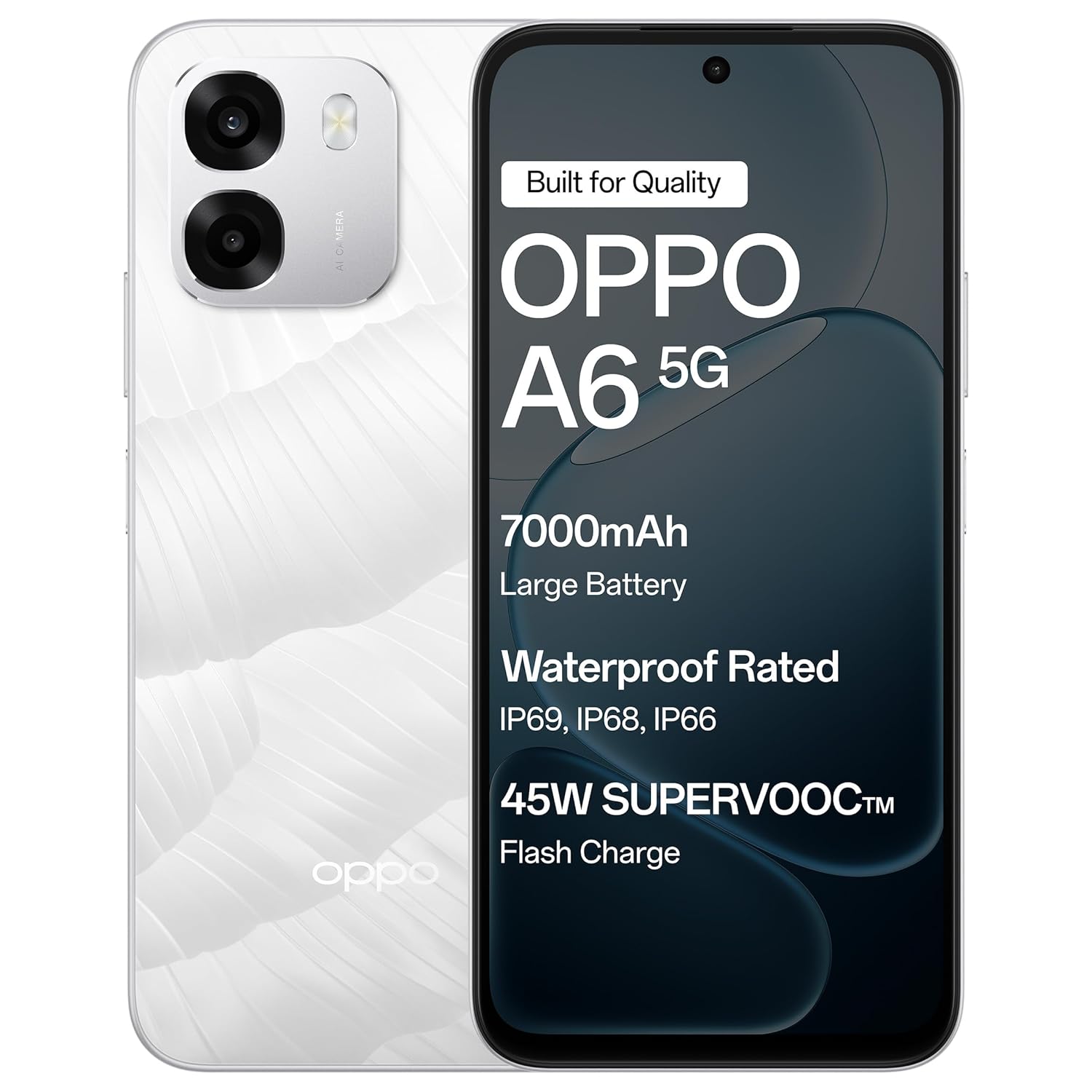 Oppo A6 5g 4gb +128 Ice White