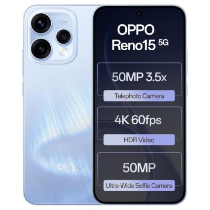 Oppo Reno 15 5g 12+256 Aurora Blue